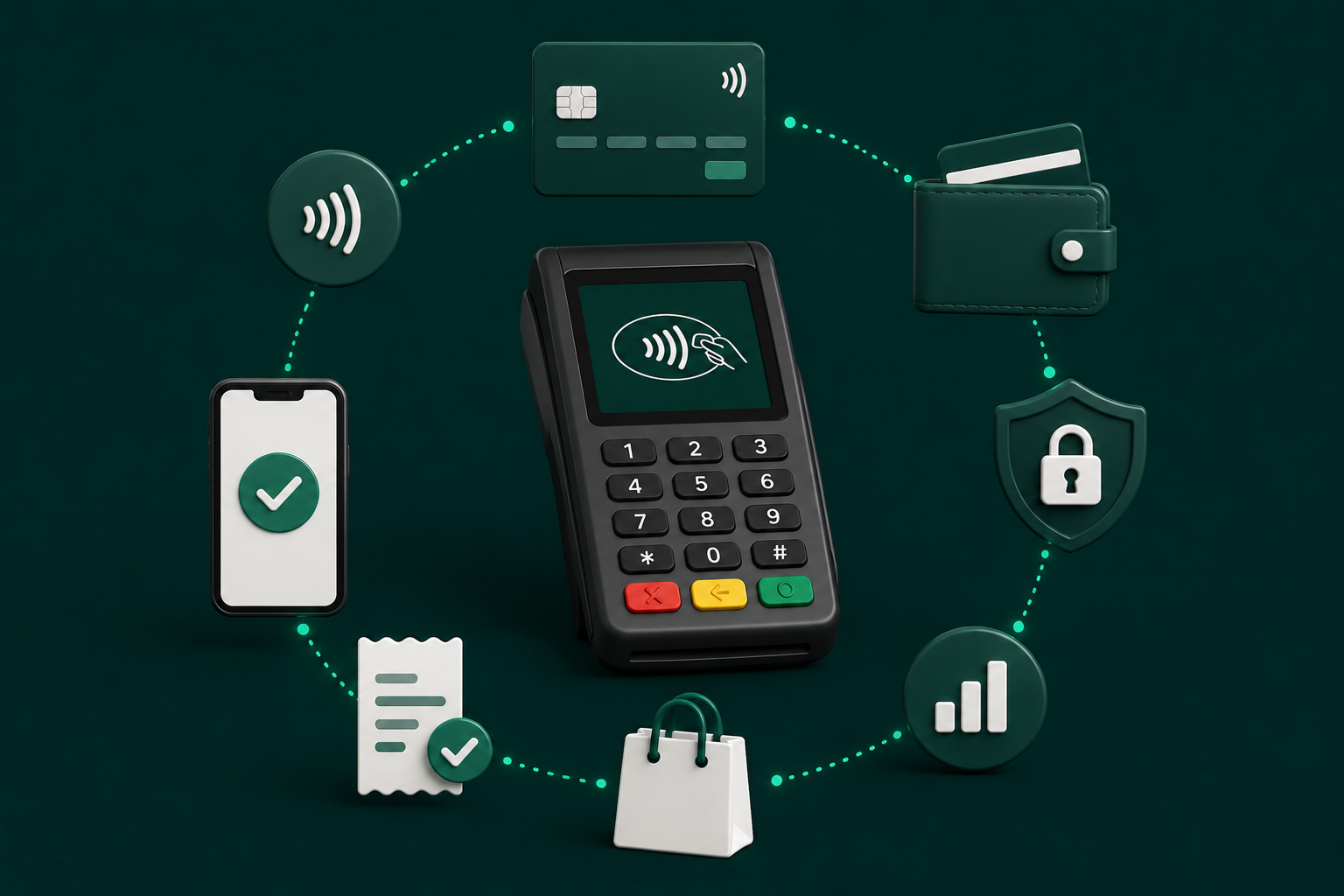 Image du terminal TPV Physique TrinkPay