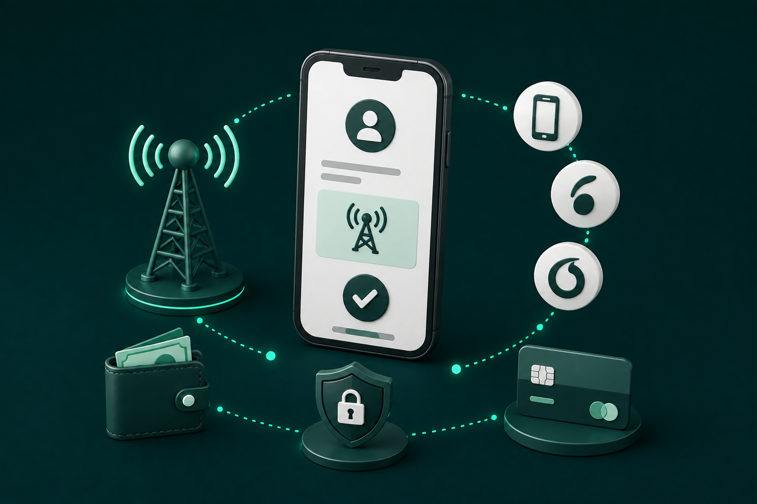 Visuel du panneau Paiement via opérateur mobile TrinkPay