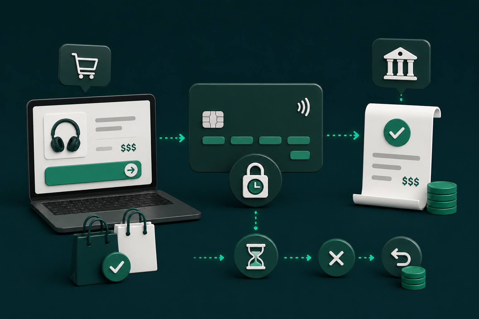 Visuel du panneau Pré-autorisation TrinkPay